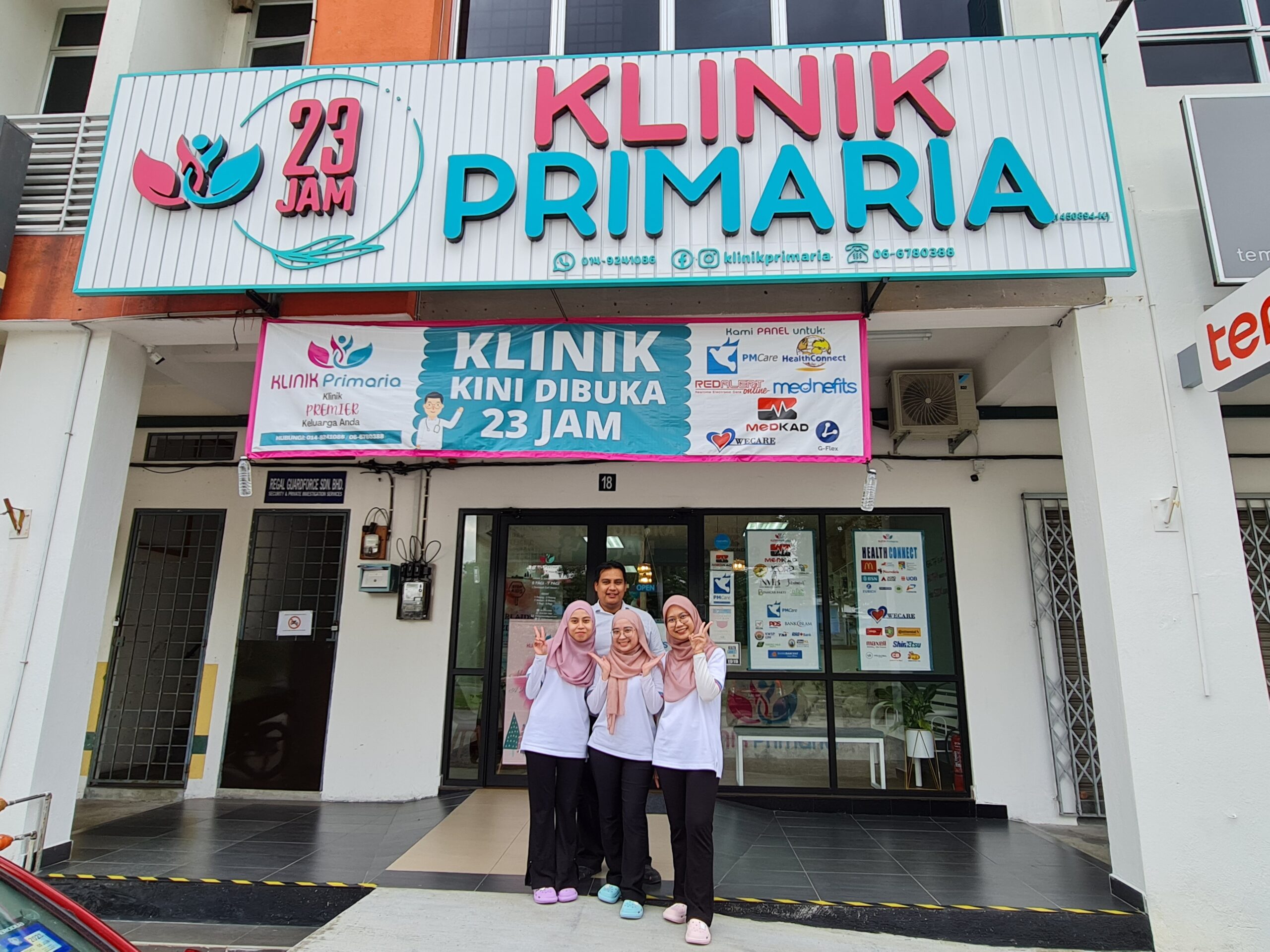 Exterior view of Klinik Primaria Senawang